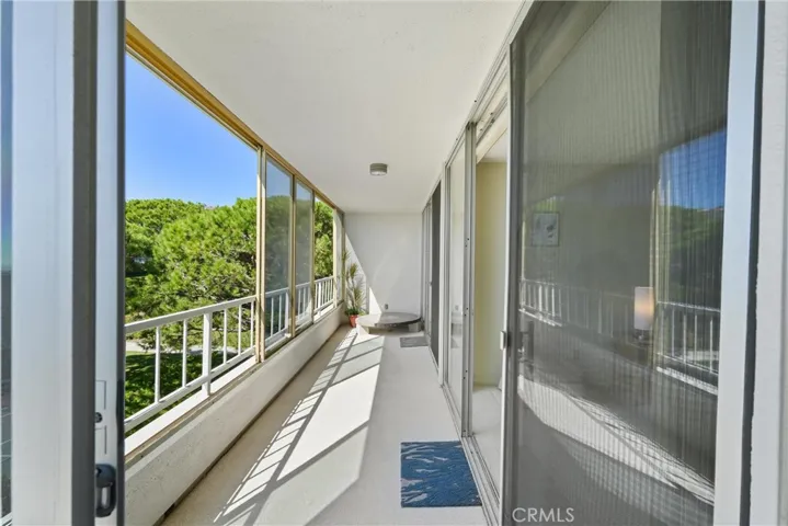 Large patio off bedrooms