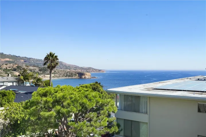 Coastline view from unit balcony