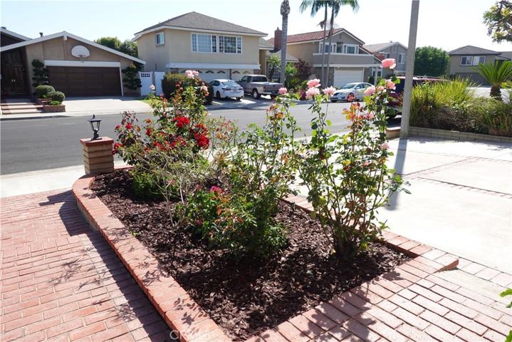 Front Rose Garden