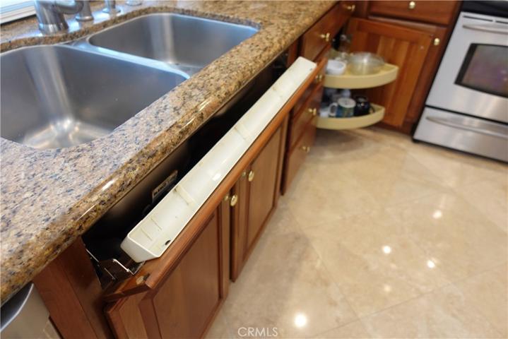 Tilt Out Sink Tray