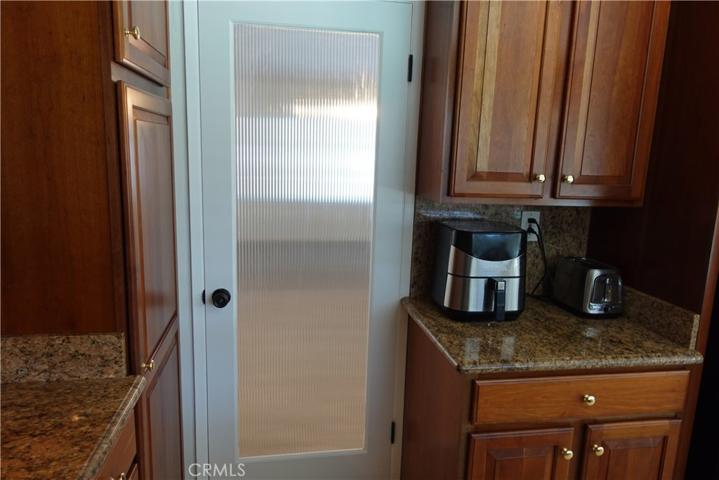 Single Pane French Door Kitchen to Dining Area