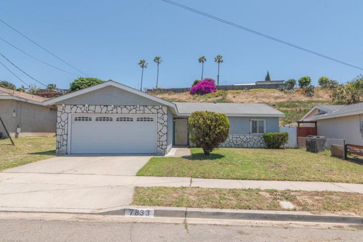 7833 Shorewood Drive, San Diego, California 92114
