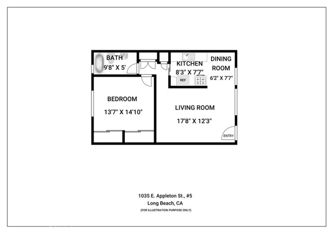 1035 E Appleton Street Unit 5, Long Beach, California 90802