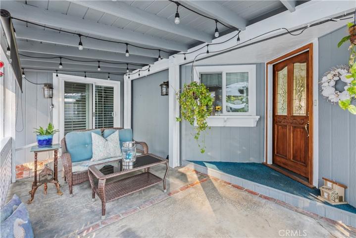 Front patio