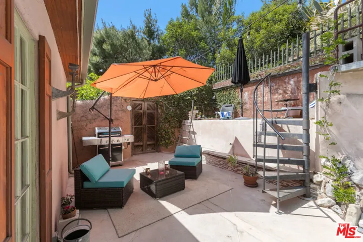 Rear Patio