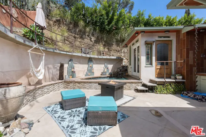 Rear Patio