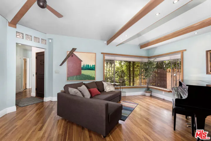 Living Room toward Entry Hall & Bedrooms