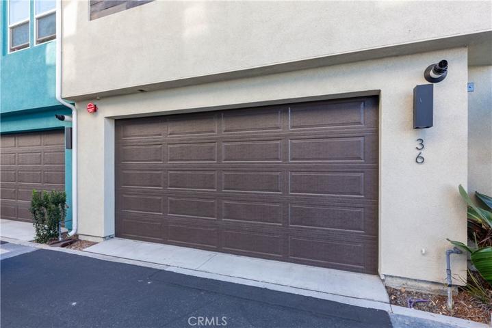 2 car garage attached to the house and ample parking space around the corner