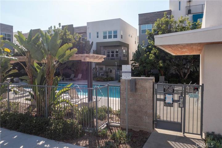 Gated Pool area