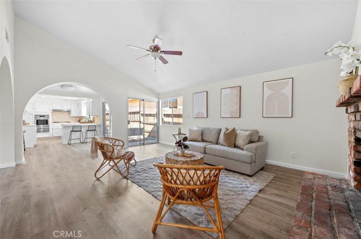 A view of your family room with access to the kitchen