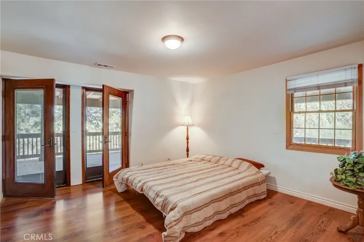 Master Bedroom that leads to the deck