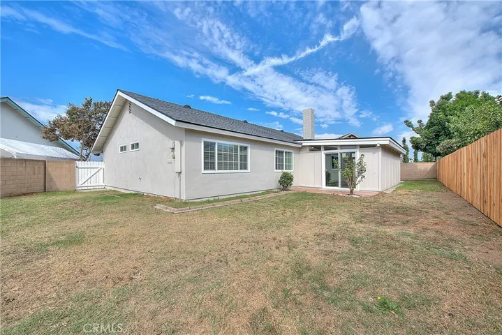 Back View of the Home.