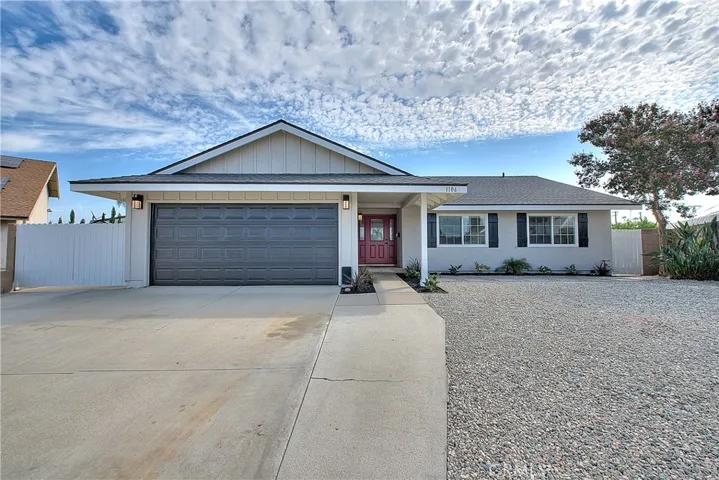 Front view of home