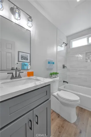 Bathroom 2 Recently Remodeled w/New Cabinetry, Kohler Toilet and Fixtures.