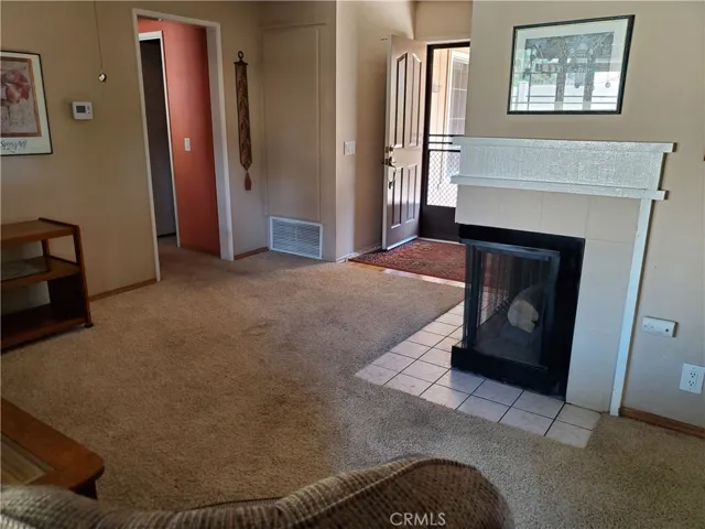 Corner Fireplace