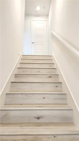Stairs to 2nd Floor with Stair Lighting