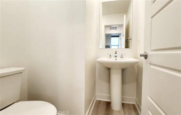 Powder Room Opposite Laundry Room