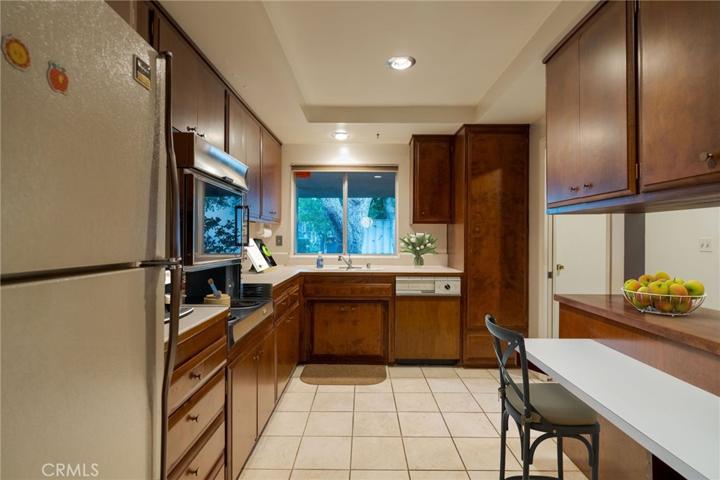 Virtually Staged Kitchen