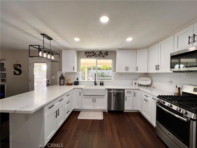 Freshly remodeled kitchen