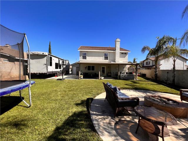 Super sized rear yard