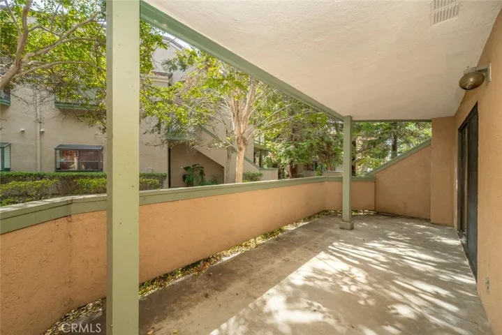 Huge patio - great for entertaining or reading a book with a warm blanket