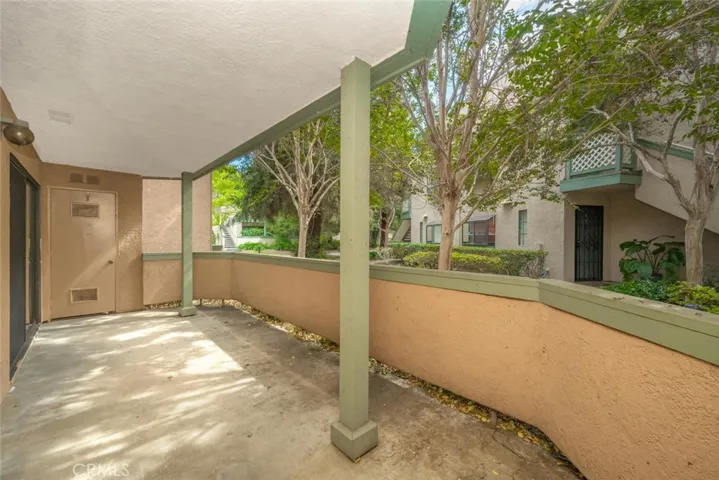 Huge patio - great for entertaining or reading a book with a warm blanket