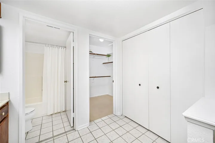 Inside Laundry Closet and storage
