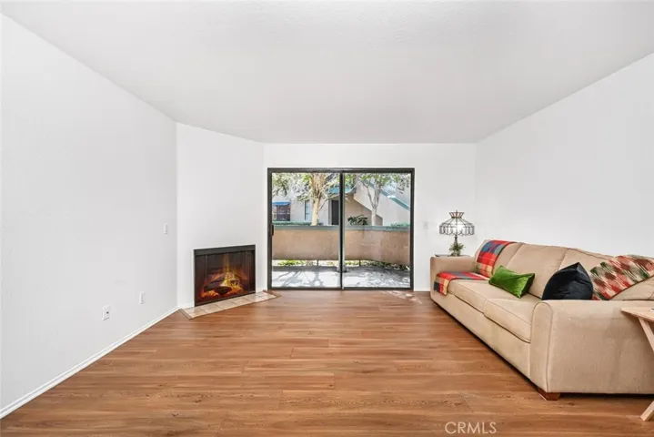 Gas fireplace perfect for Netflix and chill nights