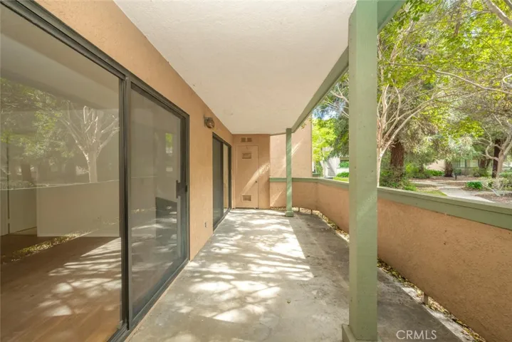 Huge patio - great for entertaining or reading a book with a warm blanket