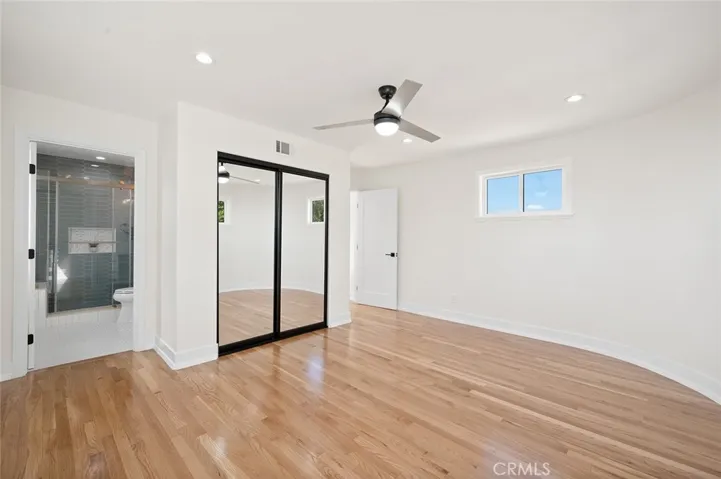 Top level bedroom