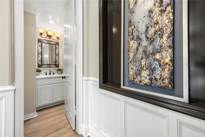 Powder bathroom
