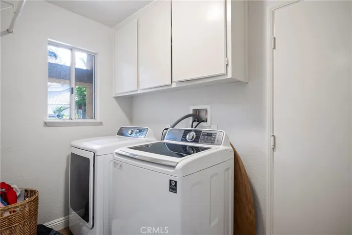 Inside Laundry room