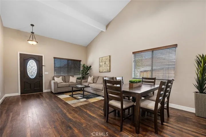Living Room and Dining Room