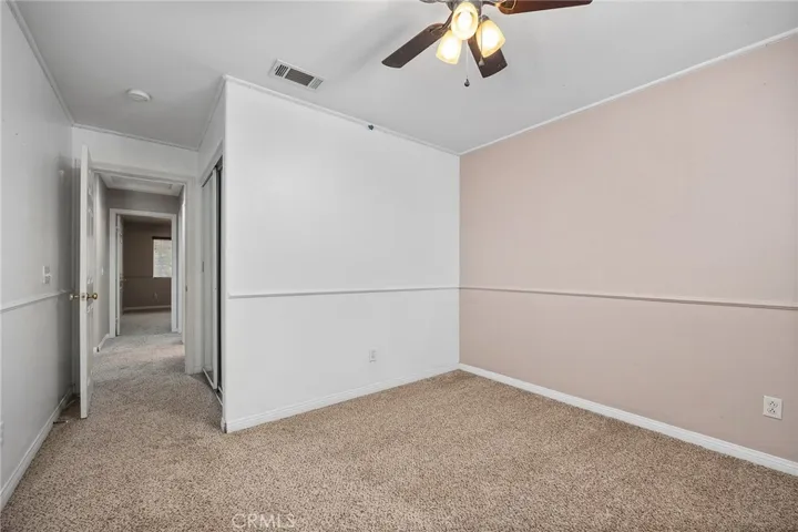 3rd Upstairs Bedroom with Ceiling Fan
