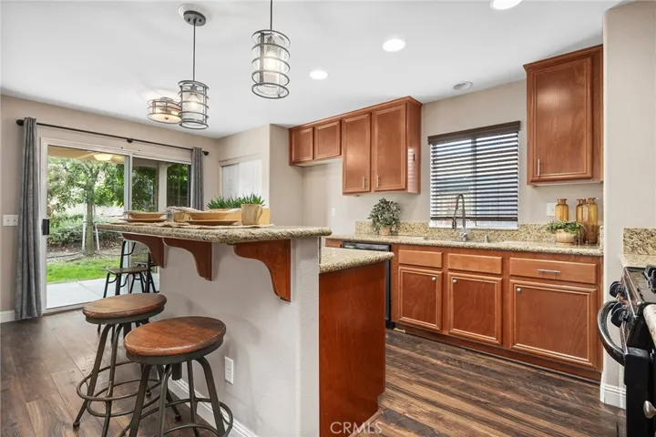 Backyard Access from Kitchen