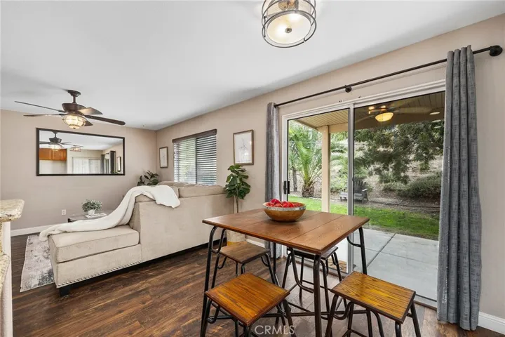 Sliding Doors to Backyard