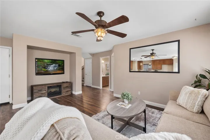 Great Room with Media Niche