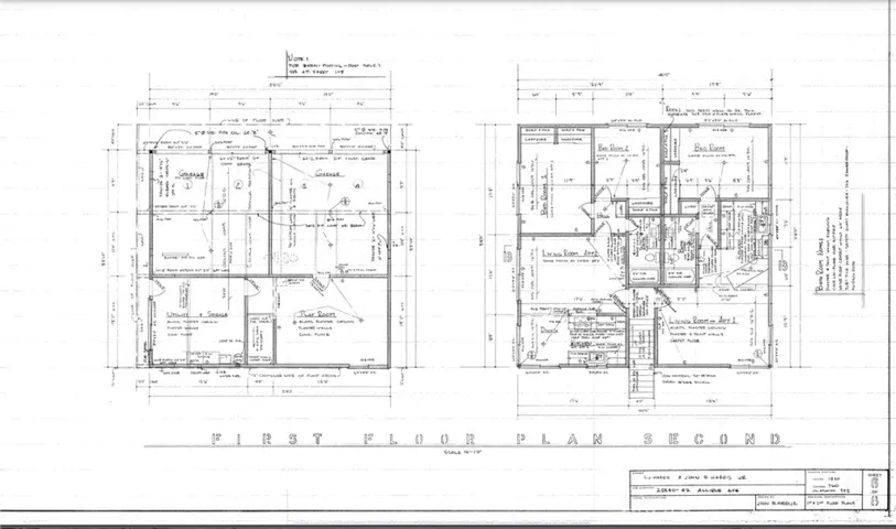 Original Duplex Plans