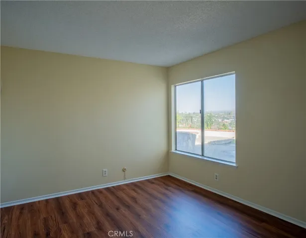 Bedroom with back view