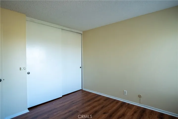 Bedroom with back view