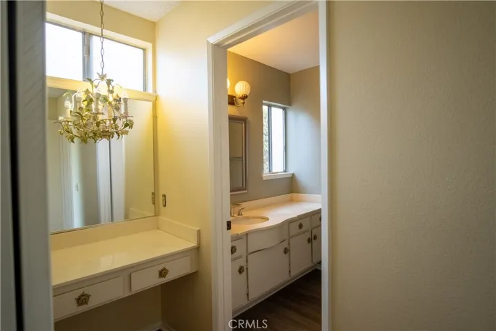 Primary additional closet and entry to bathroom