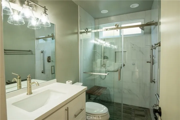 Hall Bathroom walk in shower
