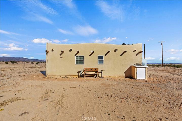 Exterior of home with Southwestern accents