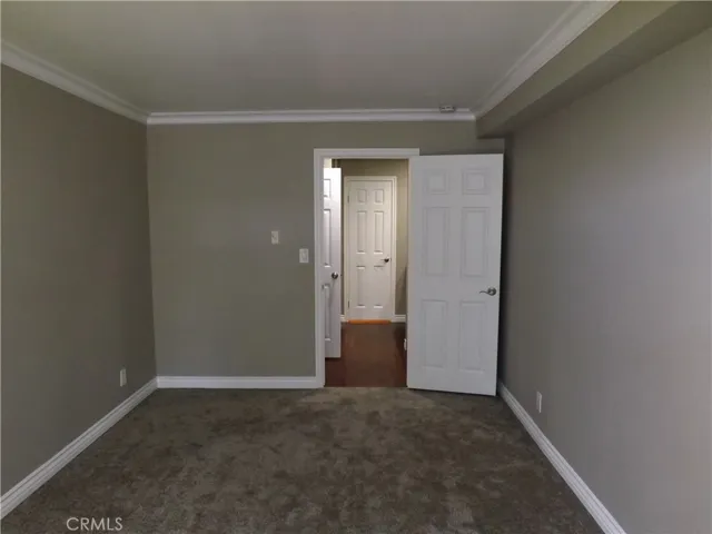 Bedroom towards dressing area