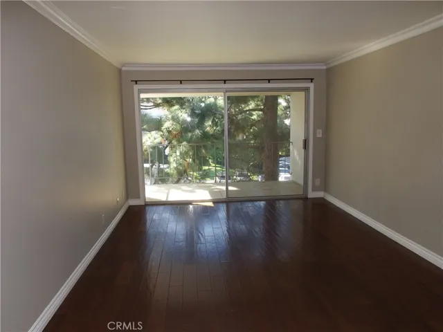 From kitchen looking to living area
