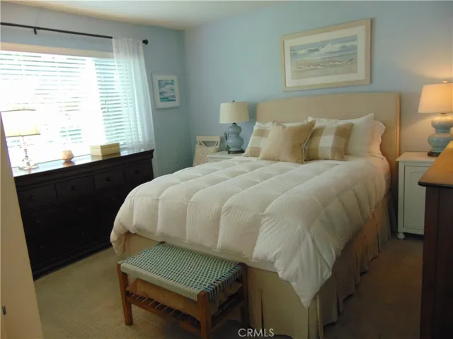 Main suite with room for queen size bed.