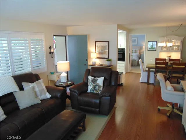 Huge open living room. Wall AC unit / heat pump