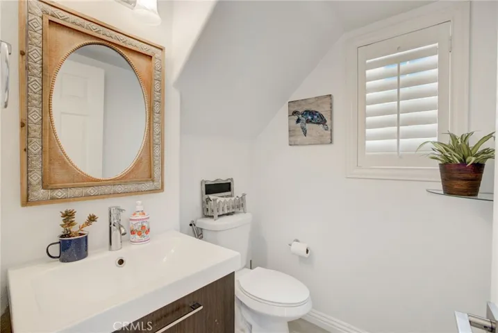 Downstairs Half bath.