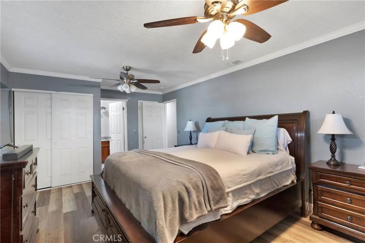 Large 4th bedroom with private New stall shower remodel.