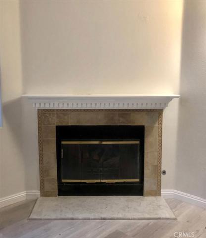 Fire place in living room